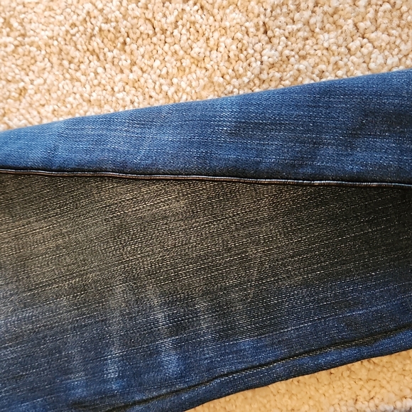 White House Black Market Skinny Ankle Leather Embellished Jeans - Picture 4 of 12